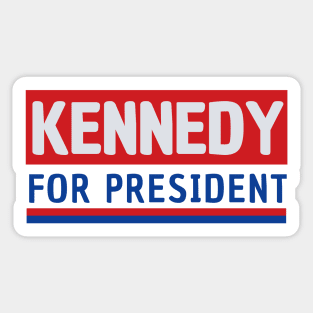 Kennedy For President Sticker